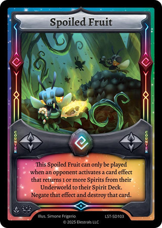Image for Spoiled Fruit (LST-SD103) (Divine Champions: Lifestream Starter Decks) - Elestrals