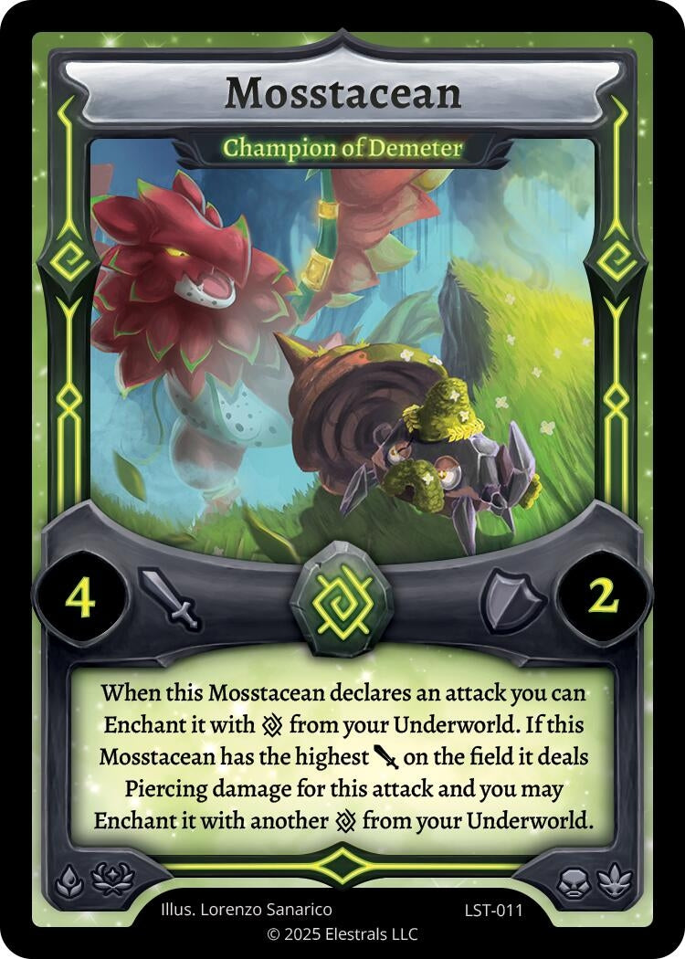 Image for Mosstacean - Champion of Demeter (LST-011) (Divine Champions: Lifestream) - Elestrals