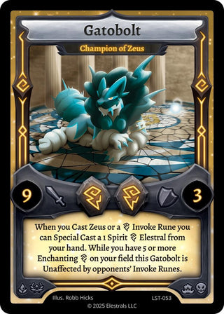 Image for Gatobolt - Champion of Zeus (LST-053) (Divine Champions: Lifestream) - Elestrals