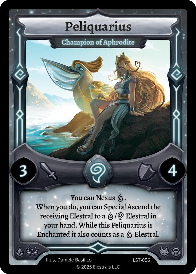 Image for Peliquarius - Champion of Aphrodite (LST-056) (Divine Champions: Lifestream) - Elestrals