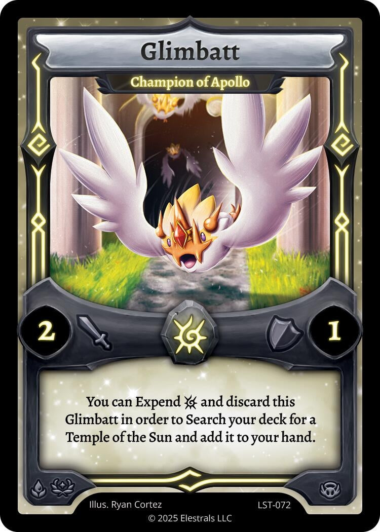 Image for Glimbatt - Champion of Apollo (LST-072) (Divine Champions: Lifestream) - Elestrals