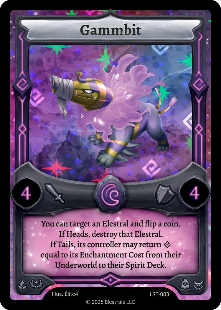 Image for Gammbit (LST-083) (Divine Champions: Lifestream) - Elestrals