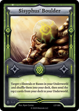 Image for Sisyphus' Boulder (LST-086) (Divine Champions: Lifestream) - Elestrals