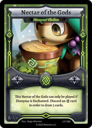 Image for Nectar of the Gods - Dionysus' Chalice (LST-088) (Divine Champions: Lifestream) - Elestrals