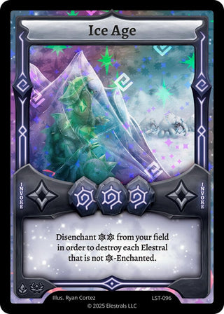 Image for Ice Age (LST-096) (Divine Champions: Lifestream) - Elestrals