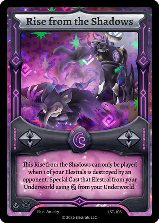 Image for Rise from the Shadows (LST-106) (Divine Champions: Lifestream) - Elestrals