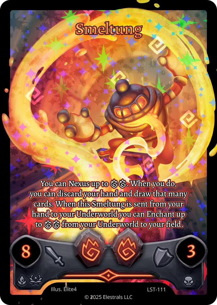 Image for Smeltung (Full Art) (LST-111) (Divine Champions: Lifestream) - Elestrals