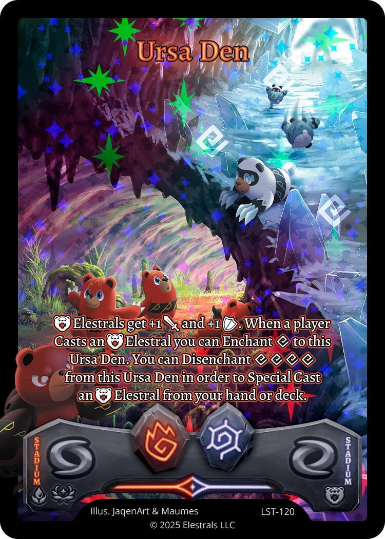 Image for Ursa Den (Full Art) (LST-120) (Divine Champions: Lifestream) - Elestrals