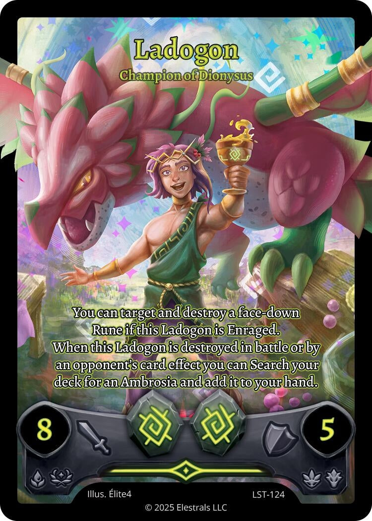 Image for Ladogon - Champion of Dionysus (Box Topper) (LST-124) (Divine Champions: Lifestream) - Elestrals