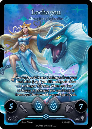 Image for Lochagon - Champion of Aphrodite (Box Topper) (LST-125) (Divine Champions: Lifestream) - Elestrals