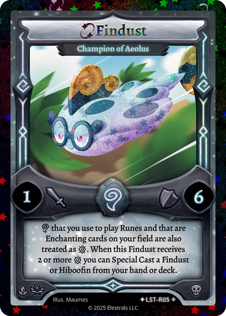 Image for Findust - Champion of Aeolus (Stellar) (LST-R05) (Divine Champions: Lifestream) - Elestrals
