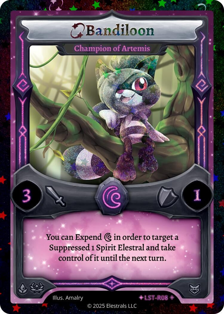 Image for Bandiloon - Champion of Artemis (Stellar) (LST-R08) (Divine Champions: Lifestream) - Elestrals