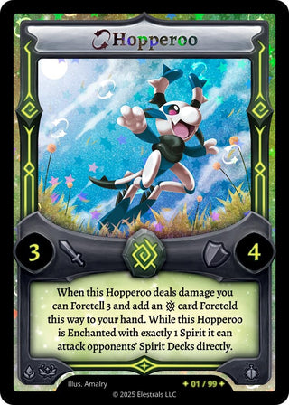 Image for Hopperoo (Serialized) (/99) (Divine Champions: Lifestream) - Elestrals