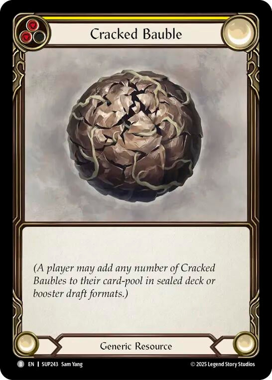Image for Cracked Bauble (SUP243) - Flesh and Blood TCG