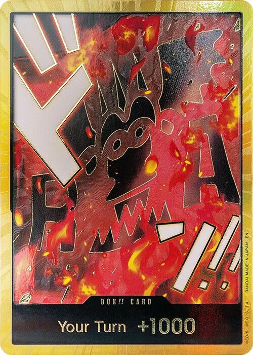 Image for DON!! Card (Dragon) (Gold) (Premium Booster -The Best- Vol. 2) - One Piece Card Game