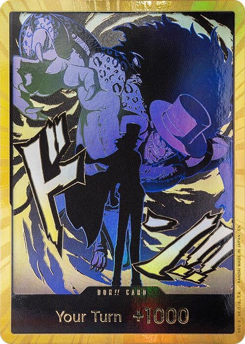 Image for DON!! Card (Rob Lucci) (Gold) (Premium Booster -The Best- Vol. 2) - One Piece Card Game
