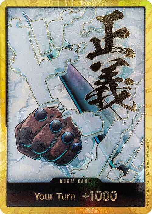 Image for DON!! Card (Smoker) (Gold) (Premium Booster -The Best- Vol. 2) - One Piece Card Game