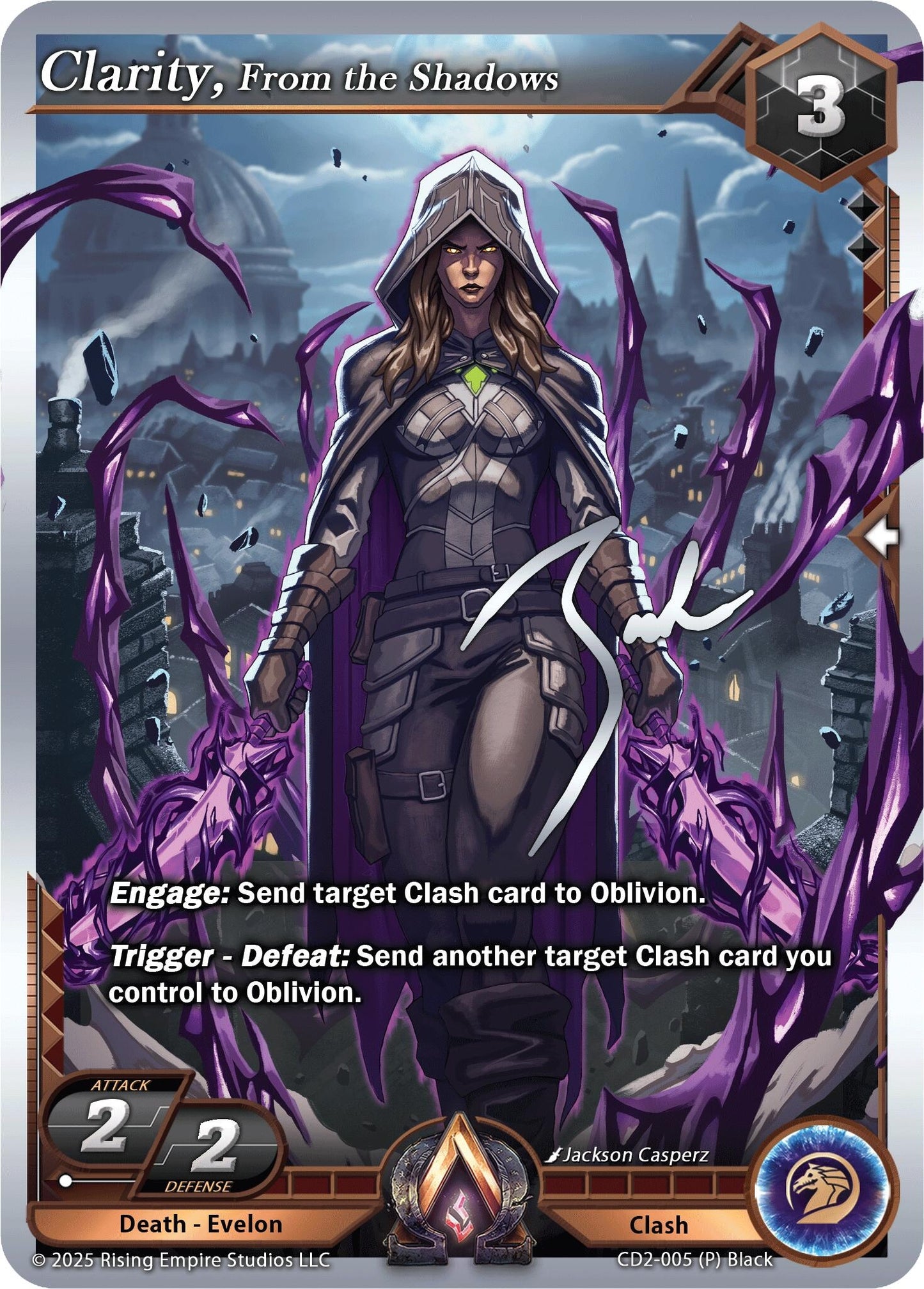 Clarity, From the Shadows (CD2-005) (Champion Deck: Zach Bunn)