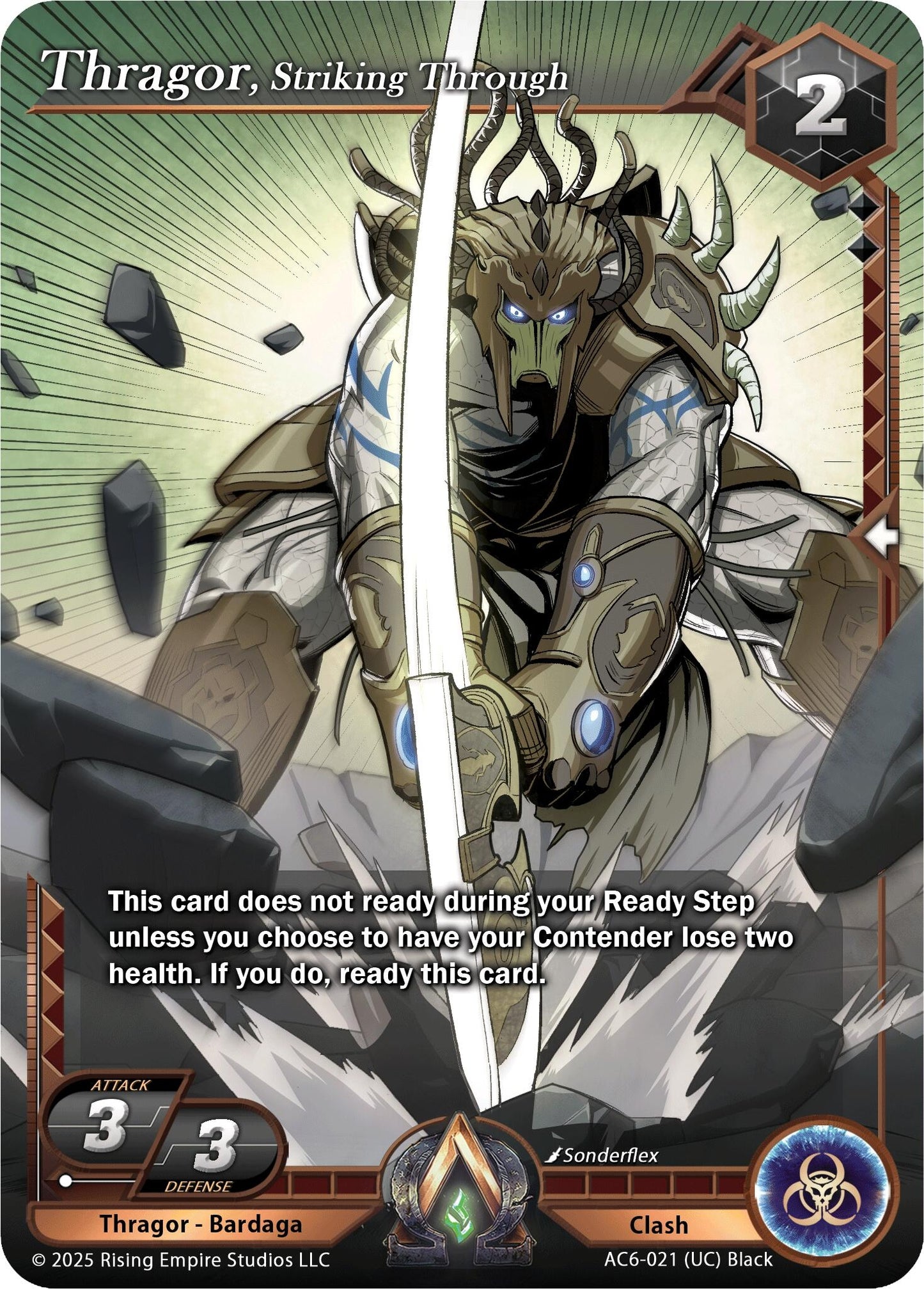 Image for Thragor, Striking Through (AC6-021) (Echoes of Eternity) - Alpha Clash