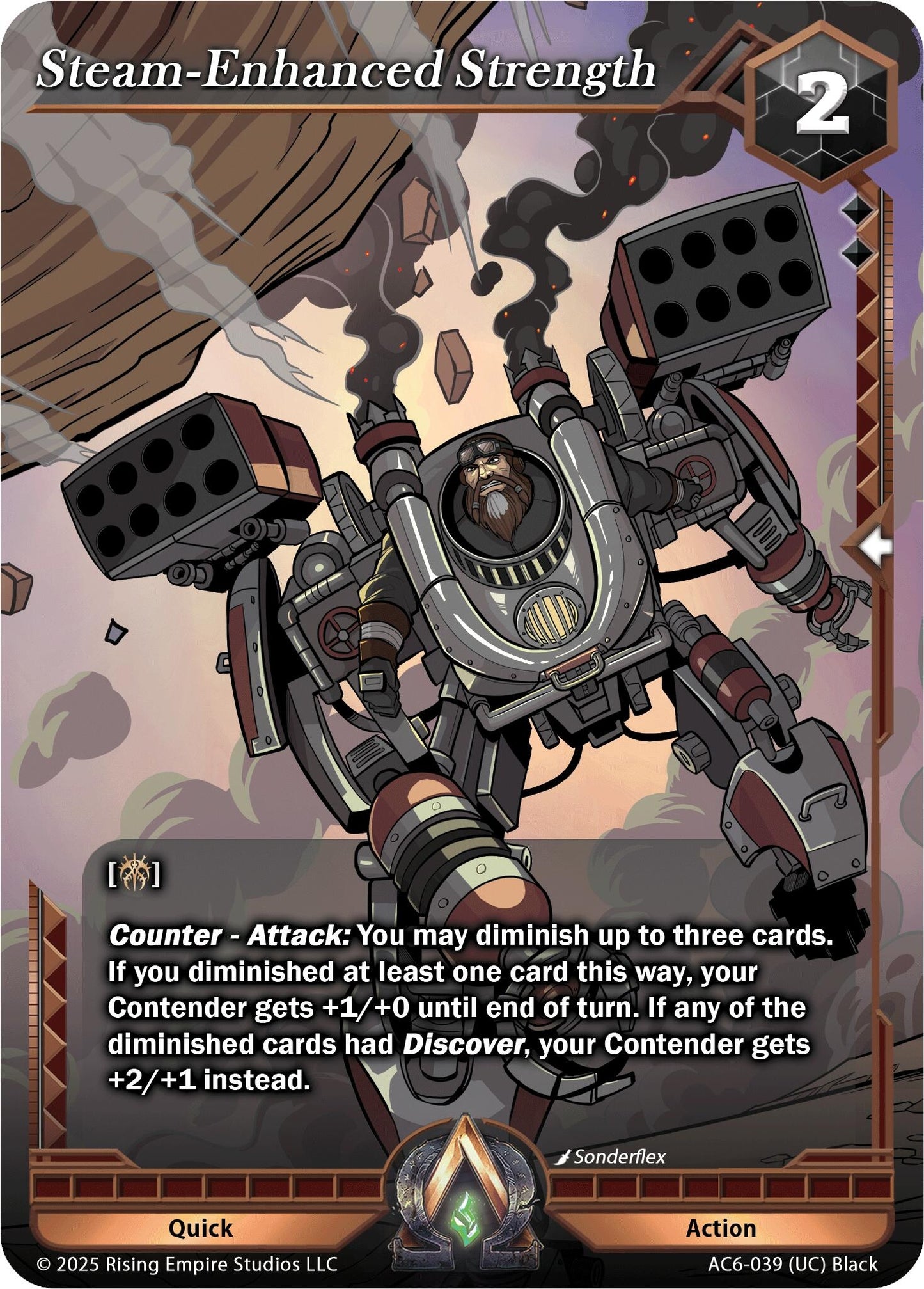 Image for Steam-Enhanced Strength (AC6-039) (Echoes of Eternity) - Alpha Clash