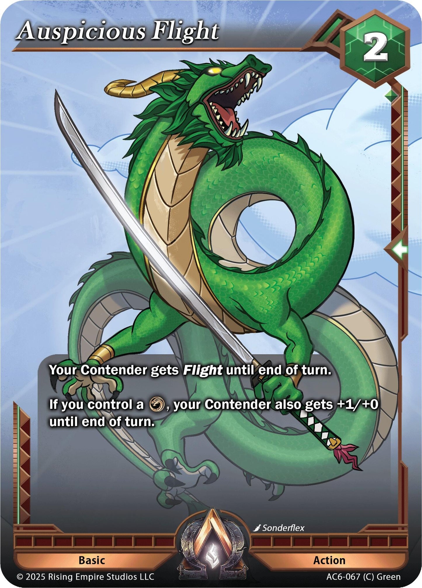Auspicious Flight (AC6-067) (Echoes of Eternity)