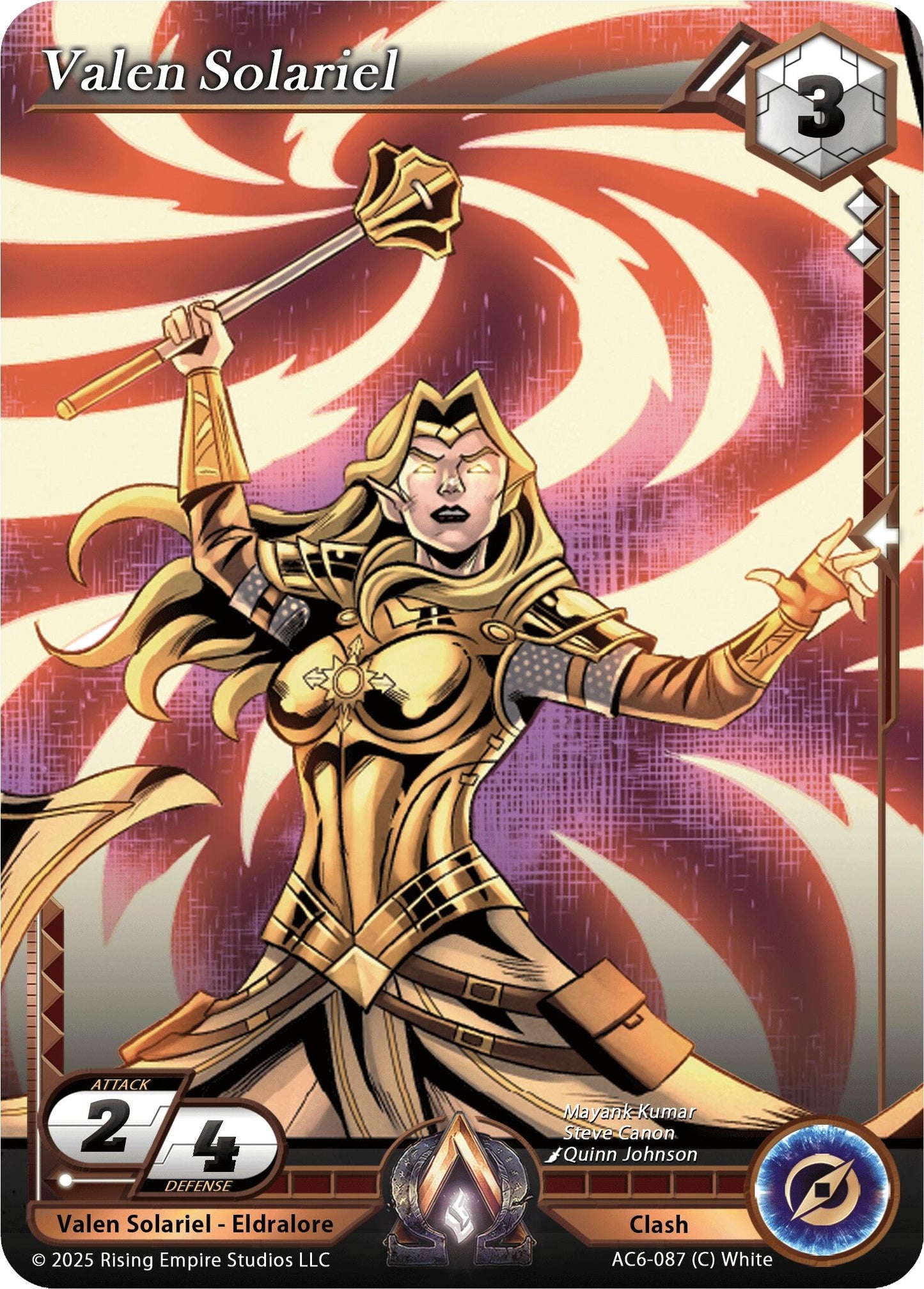 Image for Valen Solariel (AC6-087) (Echoes of Eternity) - Alpha Clash
