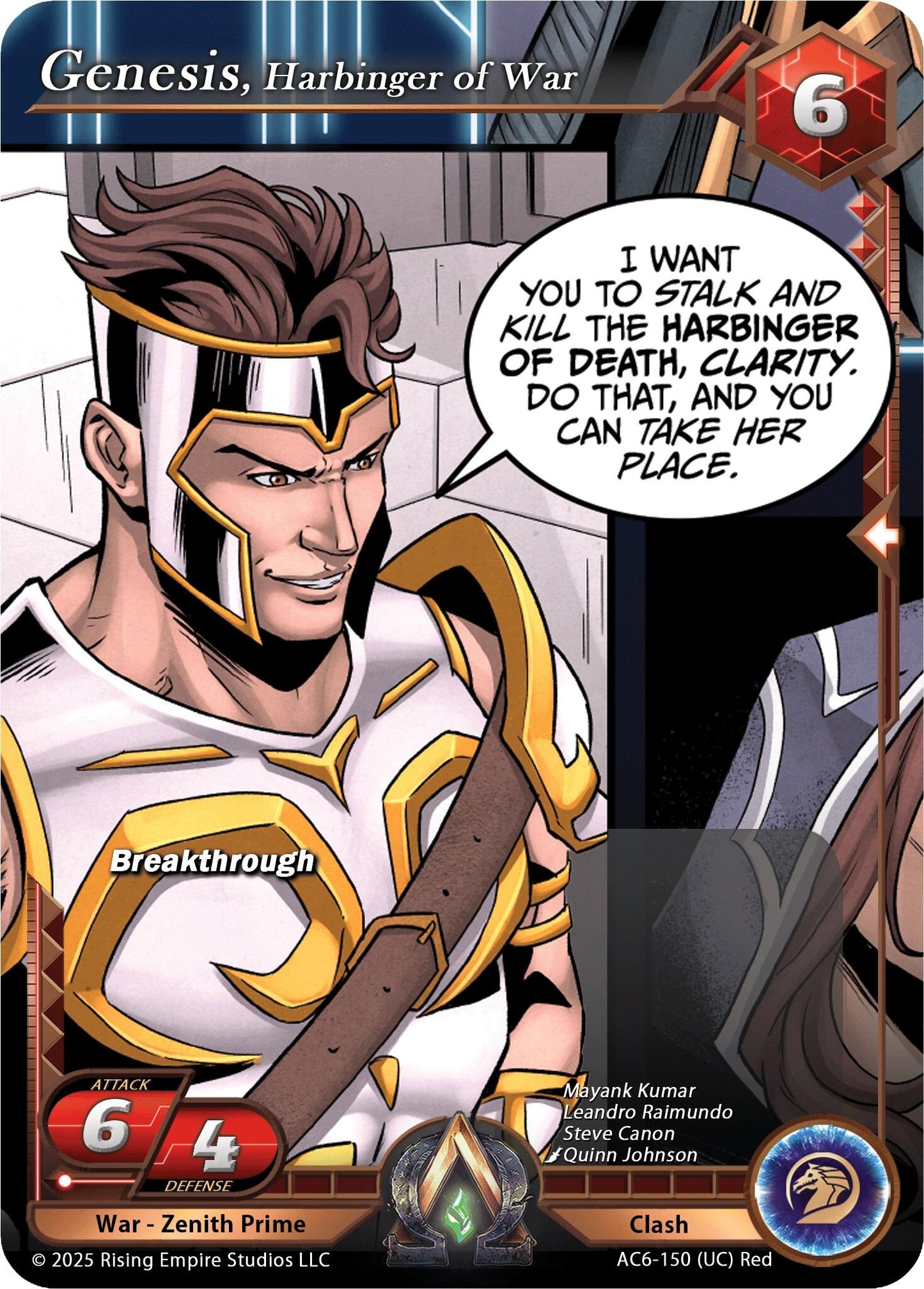 Genesis, Harbinger of War (AC6-150) (Echoes of Eternity)