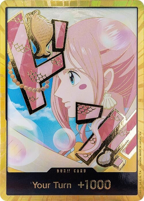 Image for DON!! Card (Shirahoshi) (Gold) (Premium Booster -The Best- Vol. 2) - One Piece Card Game