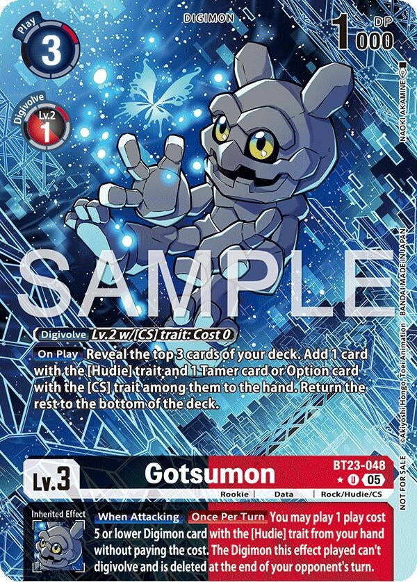 Image for Gotsumon (Hacker's Slumber Box Promotion Pack) (BT23-048 U) (Hackers' Slumber) - Digimon Card Game
