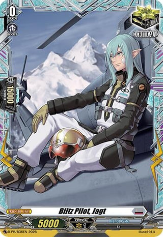 Image for Blitz Pilot, Jagt (D-PR/836EN) (D Promo Cards) - Cardfight Vanguard