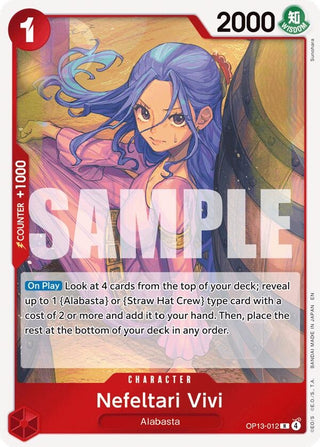 Nefeltari Vivi (OP13-012) (Carrying On His Will)