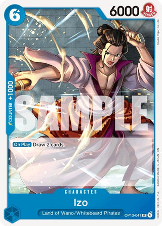 Izo (OP13-041) (Carrying On His Will)
