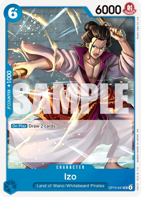 Izo (OP13-041) (Carrying On His Will)