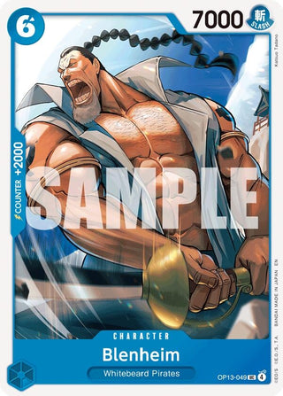 Blenheim (OP13-049) (Carrying On His Will)