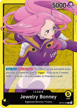 Jewelry Bonney (100) (OP13-100) (Carrying On His Will)