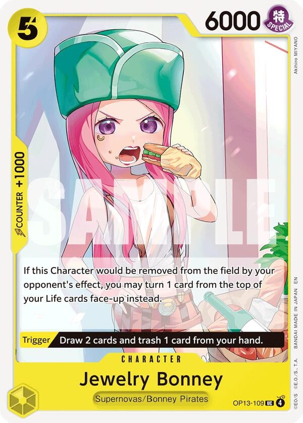 Jewelry Bonney (109) (OP13-109) (Carrying On His Will)