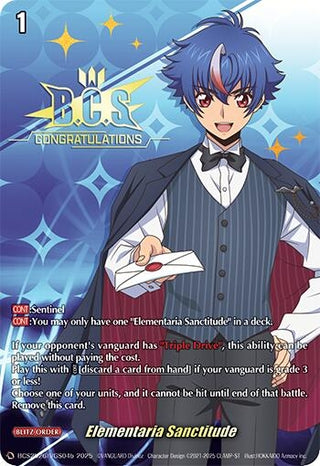 Image for Elementaria Sanctitude (VGS04b) (BCS2526/VGS04b) (D Promo Cards) - Cardfight Vanguard
