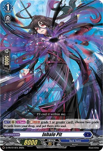 Image for Inhale Pit (D-PR/914EN) (D Promo Cards) - Cardfight Vanguard