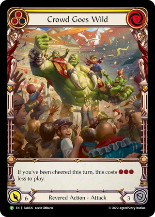 Image for Crowd Goes Wild - FAB376 (FAB376) - Flesh and Blood TCG