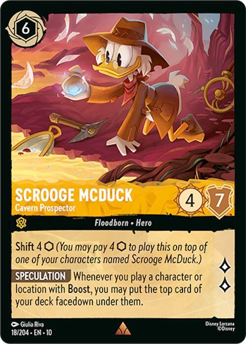 Image for Scrooge McDuck - Cavern Prospector (Whispers in the Well) - Disney Lorcana