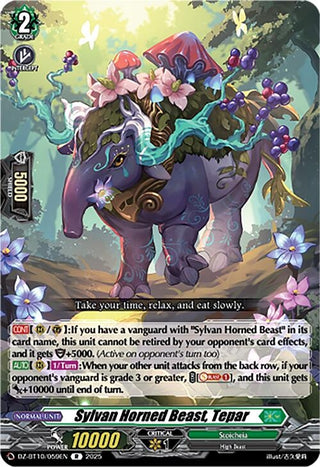 Image for Sylvan Horned Beast, Tepar (DZ-BT10/059EN) (DZ-BT10: Dragonsoul Resonance) - Cardfight Vanguard