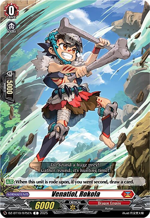 Image for Venatiol, Rokola (DZ-BT10/075EN) (DZ-BT10: Dragonsoul Resonance) - Cardfight Vanguard
