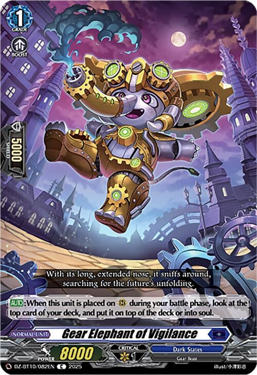Image for Gear Elephant of Vigilance (DZ-BT10/082EN) (DZ-BT10: Dragonsoul Resonance) - Cardfight Vanguard