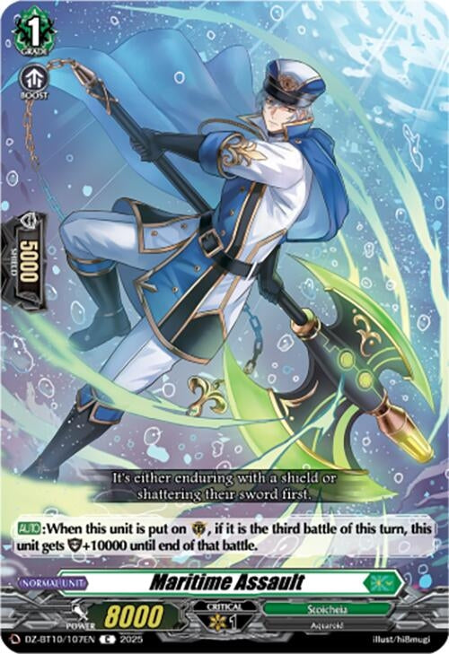Image for Maritime Assault (DZ-BT10/107EN) (DZ-BT10: Dragonsoul Resonance) - Cardfight Vanguard