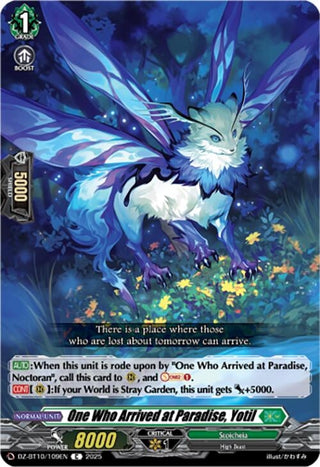 Image for One Who Arrived at Paradise, Yotil (DZ-BT10/109EN) (DZ-BT10: Dragonsoul Resonance) - Cardfight Vanguard