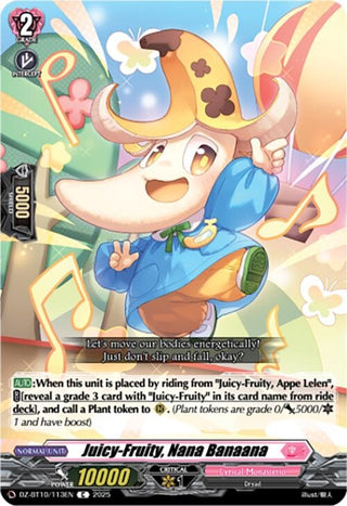 Image for Juicy-Fruity, Nana Banaana (DZ-BT10/113EN) (DZ-BT10: Dragonsoul Resonance) - Cardfight Vanguard