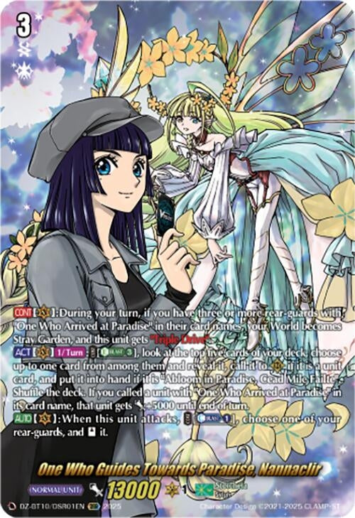 Image for One Who Guides Towards Paradise, Nannaclir (DSR) (DZ-BT10/DSR01EN) (DZ-BT10: Dragonsoul Resonance) - Cardfight Vanguard