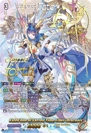 Image for Fated One of Sacred Time, Liael=Draconis (SEC) (DZ-BT10/SEC04EN) (DZ-BT10: Dragonsoul Resonance) - Cardfight Vanguard