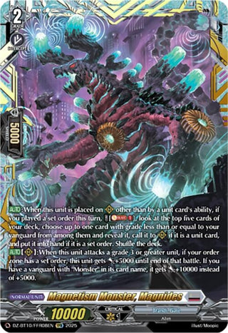 Image for Magnetism Monster, Magnides (FFR) (DZ-BT10/FFR08EN) (DZ-BT10: Dragonsoul Resonance) - Cardfight Vanguard