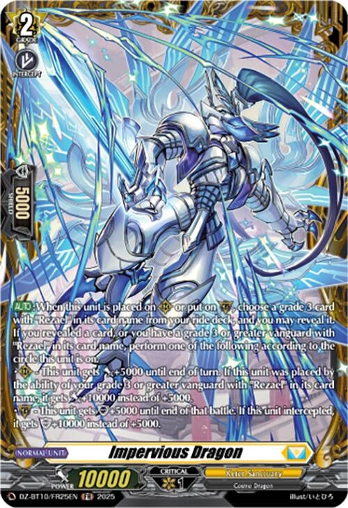 Image for Impervious Dragon (FR) (DZ-BT10/FR25EN) (DZ-BT10: Dragonsoul Resonance) - Cardfight Vanguard